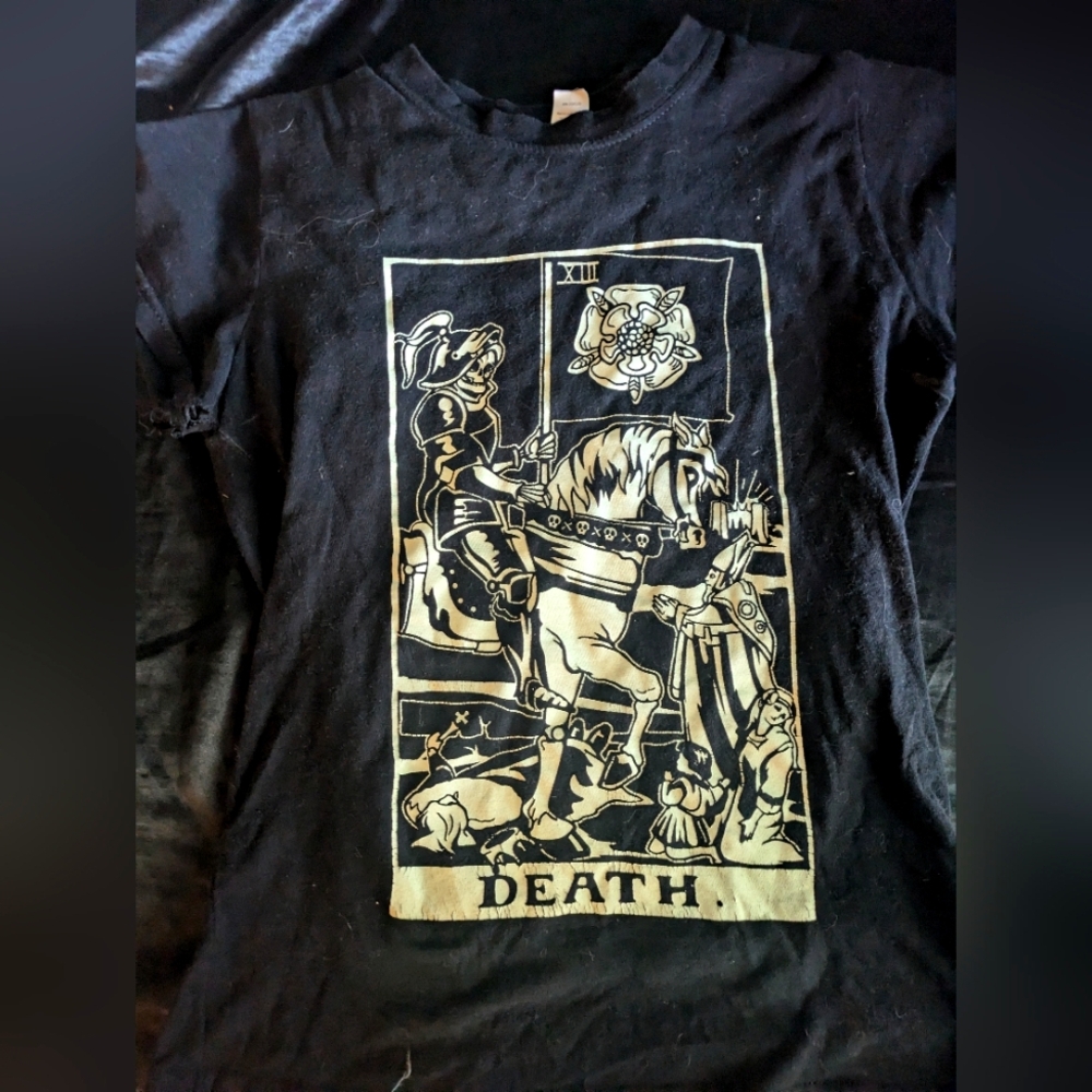 Death tarot card shirt